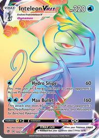 Inteleon VMAX (195/192) [Épée et Bouclier : Rebel Clash] 