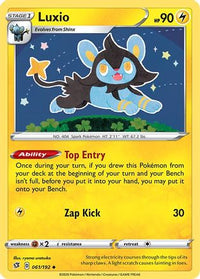 Luxio (61/192) - SWSH02 Rebel Clash