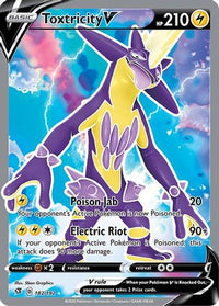Toxtricity V (Full Art) (182/192) - SWSH02 Rebel Clash Holofoil