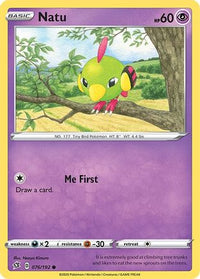 Natu (076/192) [Épée et bouclier : Rebel Clash] 