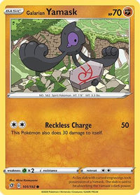 Galarian Yamask (101/192)  - SWSH02 Rebel Clash