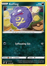 Koffing (112/192) - SWSH02 Rebel Clash
