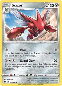 Scizor (128/192)  - SWSH02 Rebel Clash