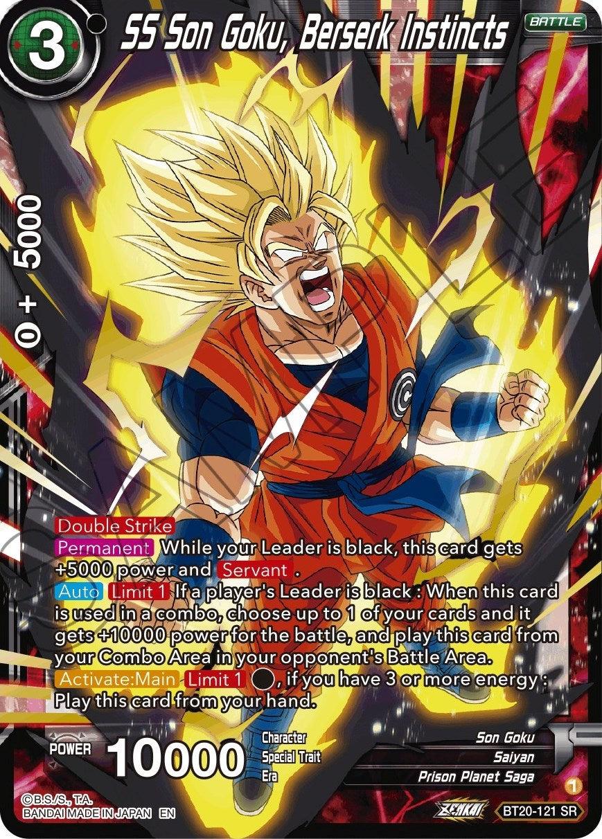 SS Son Goku, Berserk Instincts (BT20-121) [Power Absorbed] - POKÉ JEUX