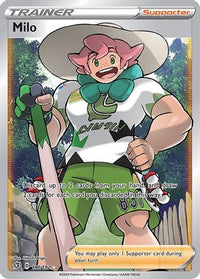 Milo (Full Art) (190/192) - SWSH02 Rebel Clash Holofoil