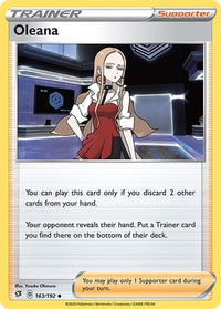 Oleana (163/192) - SWSH02 Rebel Clash