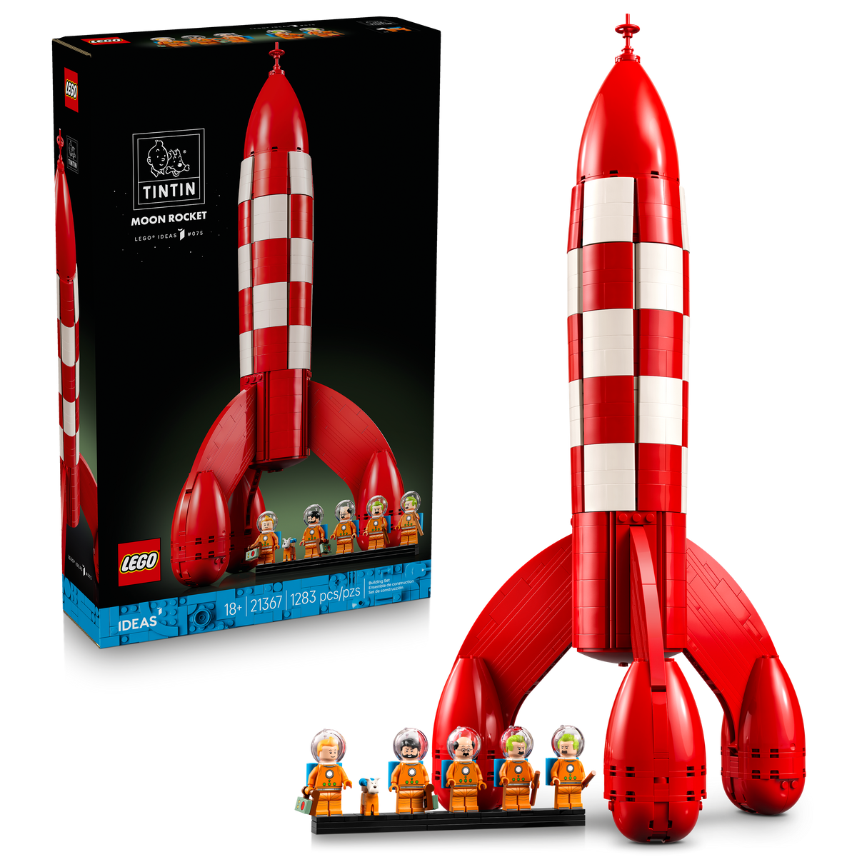 LEGO 21367 - IDEAS - Tintin® Moon Rocket