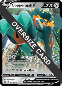 Copperajah V (SWSH030) (carte Jumbo) [Épée et Bouclier : Black Star Promos] 