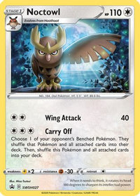 Noctowl SWSH027 (SWSH027/307)  - SWSH Sword & Shield Promo Cards Holofoil