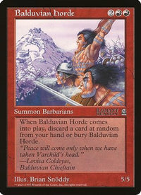 Balduvian Horde (Arena League) (OVER-) - Oversize Cards