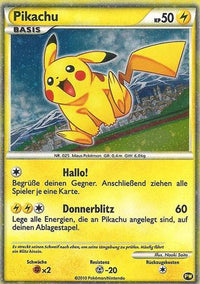 Pikachu (German) (PW) - Pikachu World Collection Promos Holofoil