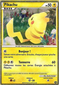 Pikachu (French) (PW/null) - Pikachu World Collection Promos Holofoil