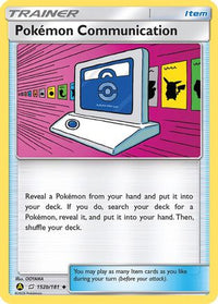 Pokemon Communication (152b/181)  - Alternate Art Promos