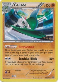 Gallade (Cosmos Holo) (84/162)  - Blister Exclusives Holofoil
