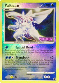 Palkia [Platinum] (26/106)  - Burger King Promos Reverse Holofoil