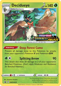Decidueye (Prerelease) (SWSH035/307) - SWSH Sword & Shield Promo Cards Holofoil