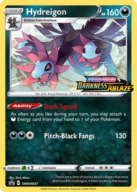 Hydreigon (Prerelease) (SWSH037/307) - SWSH Sword & Shield Promo Cards Holofoil