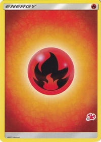 Fire Energy (# Charizard Stamped) ) - Battle Academy