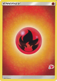 FireEnergy (# Charizard Stamped) ) - Battle Academy