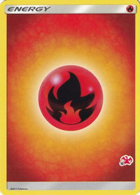 Fire Energy (# Charizard Stamped) ) - Battle Academy