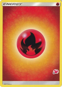 Fire Energy (# Charizard Stamped) ) - Battle Academy