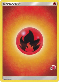 Fire Energy (# Charizard Stamped) ) - Battle Academy