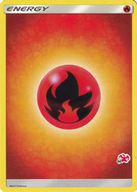 Fire Energy (# Charizard Stamped) ) - Battle Academy