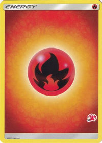 Fire Energy (# Charizard Stamped) ) - Battle Academy