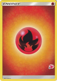Fire Energy (# Charizard Stamped) ) - Battle Academy