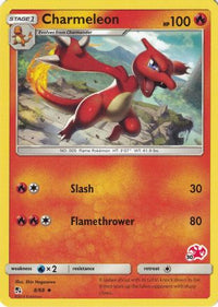 Charmeleon (# Charizard Stamped) (8/068) - Battle Academy