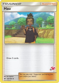 Hau (# Charizard Stamped) (120/149)  - Battle Academy