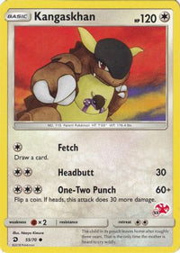 Kangaskhan (# Charizard Stamped) (55/70)  - Battle Academy