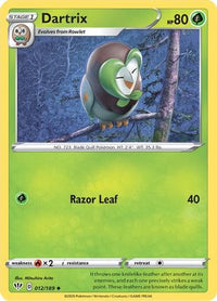 Dartrix (12/189) - SWSH03 Darkness Ablaze
