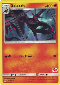 Salazzle (# Charizard Stamped) (34/236)  - Battle Academy