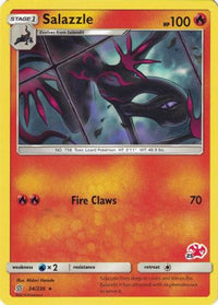 Salazzle (# Charizard Stamped) (34/236)  - Battle Academy