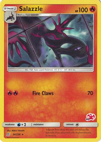 Salazzle (# Charizard Stamped) (34/236)  - Battle Academy