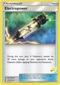 Électropuissance (172/214) (Timbre Pikachu #34) [Battle Academy 2020] 