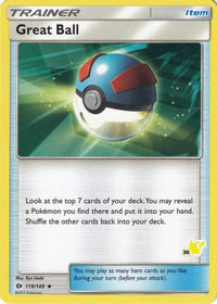 Great Ball (# Pikachu Stamped) (119/149)  - Battle Academy