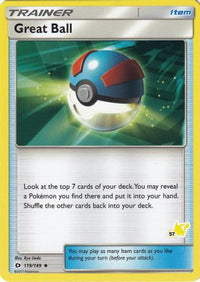 Great Ball (# Pikachu Stamped) (119/149)  - Battle Academy