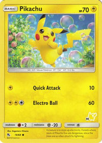 Pikachu (# Pikachu Stamped) (19/068)  - Battle Academy