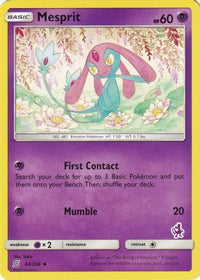 Mesprit (Mewtwo Stamped) (84/236)  - Battle Academy