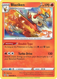 Blaziken (24/189) - SWSH03 Darkness Ablaze Holofoil