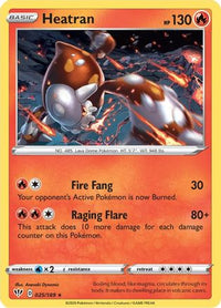 Heatran (25/189)  - SWSH03 Darkness Ablaze Holofoil