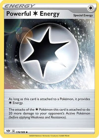Powerful C Energy (176/189)  - SWSH03 Darkness Ablaze