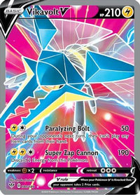 Vikavolt V (Full Art) (180/189) - SWSH03 Darkness Ablaze Holofoil