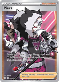 Piers (Full Art) (187/189) - SWSH03 Darkness Ablaze Holofoil