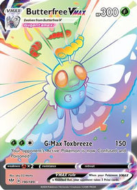 Butterfree VMAX (Secret) (190/189) - SWSH03 Darkness Ablaze Holofoil