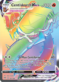 Centiskorch VMAX (Secret) (191/189) - SWSH03 Darkness Ablaze Holofoil