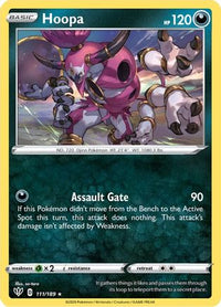 Hoopa (111/189) - SWSH03 Darkness Ablaze Holofoil