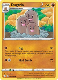 Dugtrio (85/189) - SWSH03 Darkness Ablaze